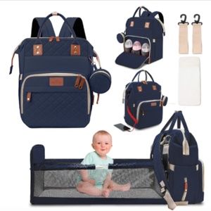 3 in 1 Foldbale Diaper Bag Baby Bed Portable Bag